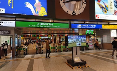 メンズクリア仙台駅前店マップ1
