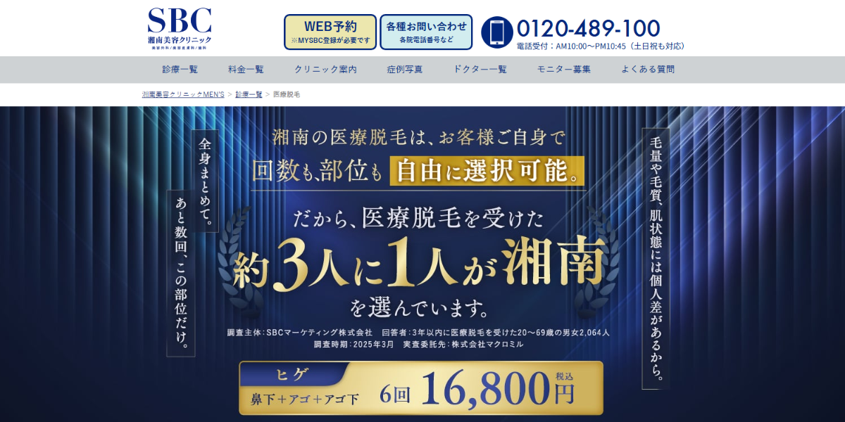 湘南美容クリニックメンズ